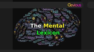 Psycholinguistics The Mental Lexicon [upl. by Aloibaf]