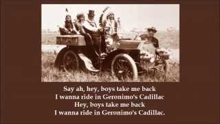 Geronimos Cadillac Hoyt Axton with Lyrics [upl. by Akemat]