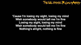 Papa Roach  Last Resort Lyrics on screen HD [upl. by Diskin]