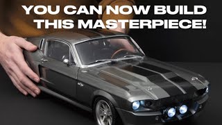 Mustang Eleanor 18 model kit fanhome mustang fastback diecastcars collectorcars [upl. by Kristopher]