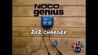 NOCO Genius 2x2 Charger Unboxing amp Installation [upl. by Rebeh]