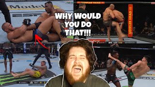 MMA GURU rages at the LOWEST IQ moments in UFC history [upl. by Kabob792]