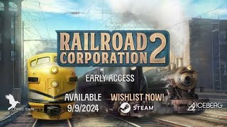 Railroad Corporation 2  Official Early Access Release Date Announcement Trailer [upl. by Om]