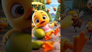 Mango duck bee attack 😕😕youtube shortsfeed [upl. by Jasper145]