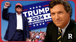 Watch the moment Tucker Carlson STUNS the crowd and says quotTrump will win anywayquot  Redacted [upl. by Horner513]