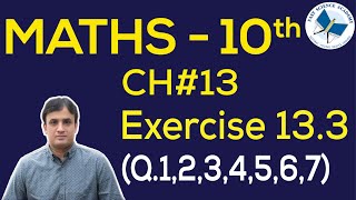 math class 10 chapter 13 exercise 133 Q 17  FAST MATHEMATICS TUTORIALS [upl. by Cantu90]