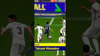 Takumi Minamino 🔥 Another Angle 02 youtubeshorts efootball football [upl. by Hama]