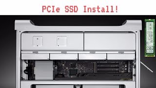 SM951 PCIe SSD install on 2010 Mac Pro [upl. by Ratha]