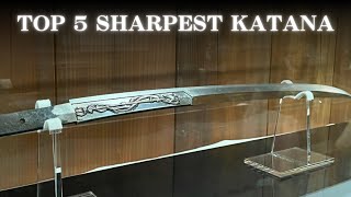 Top 5 Sharpest Katana in History  History of Japanese Swords [upl. by Halihs381]