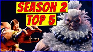 Top 5 Characters In Street Fighter 6 Season 2 [upl. by Orva]