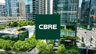 Take a drone tour of CBREs Global Headquarters in Dallas TX [upl. by Inamik]