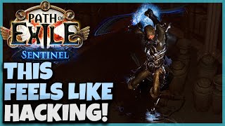 POE 318 The Fastest Flicker Build In All Of Wraeclast  Soulthirst Trickster Flicker Strike [upl. by Esiuqram]