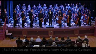 Fall Worcester Youth Symphony Orchestra Concert 111923 [upl. by Iatnahs]