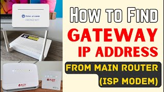 Paano hanapin ang Gateway IP Address ng Main Router or ISP Modem To Setup Wireless Extender [upl. by Jarid756]