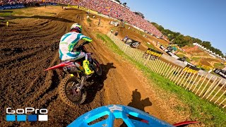 GoPro Tim Gajser 2023 FIM MXoN MXGP Qualifying Moto from Ernee France [upl. by Annaynek]