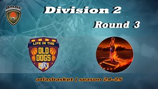 Atlasbasket  Div 2Round 3  OLD DOGS vs ROUKOU BC [upl. by Eliseo]