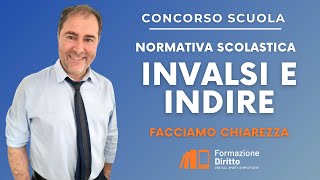 INVALSI e INDIRE facciamo chiarezza [upl. by Enilra719]