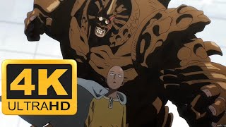 Saitama amp Genos vs Carnage Kabuto English Dub 4K 60FPS [upl. by Atok]