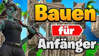 BAUEN FÜR ANFÄNGER Komplettes Tutorial Fortnite Tipps und TricksDeutsch [upl. by Payson]