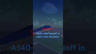 A340500 takeoff [upl. by Eybba]