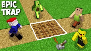 EPIC TRAP FOR HAMOOD or AVOCADOS FROM MEXICO or GNOME in Minecraft online [upl. by Belford]