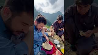 Food in swat mountains 🌲🏔️🖤 [upl. by Grimbly]