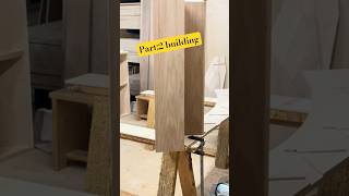 Part 2 building shortvideo canada stairs woodworking amazing love [upl. by Kcirnek]