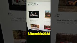 Les voitures de la vente Artcurial du Rétromobile 2024 [upl. by Dimond]