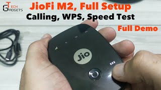 Jio Fi M2  Full Setup Demo  Jio Fi 2 Calling Feature  WPS Use  Speed Test  All you need to know [upl. by Avilla]