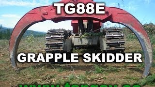 TG88E Grapple Skidder Biofo Chile November 2013 [upl. by Raffin327]