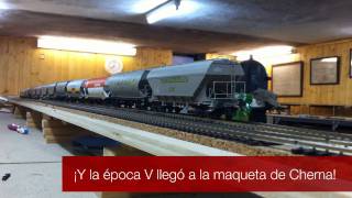 Y la época V llegó a la maqueta de Chema [upl. by Laband]