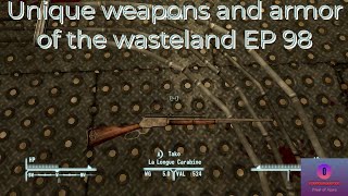 Unique weapons and armor of the wasteland EP 98 La Longue Carabine Fallout New Vegas [upl. by Castro]