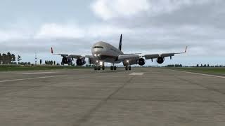 Landing IL86 Aeroflot ❗Xplane 11❗ [upl. by Assenej]