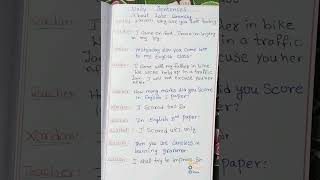 About late coming Daily use sentence English class Ratnam bhanu [upl. by Ettie208]