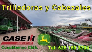 TrilladorasCosechadoras de Venta en Cuauhtemoc Chihuahua [upl. by Eisle]