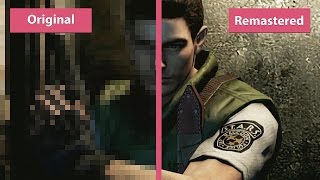 Resident Evil HD Remaster PC 2015 vs Original 2002 Graphics Comparison FullHD [upl. by Kinchen503]