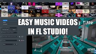 Make music videos in FL Studio 20  ZGameEditor  Really easy [upl. by Krebs]