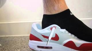 Squelching my brand new Nike Air Max 1 Ultra Moire [upl. by Gnouhp]