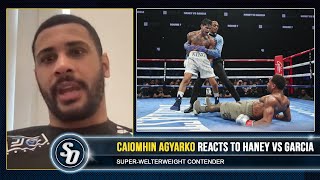 RYAN GARCIA NEEDS HELP  Caoimhin Agyarko on EDDIE HEARN SPLIT McComb ROBBERY [upl. by Narad685]