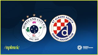 2024 NPLMVIC Round 18 Moreland City FC v St Albans Saints SC [upl. by Yornoc]