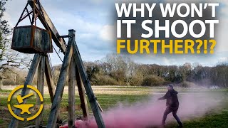 Trebuchet  Why wont the darn thing shoot further [upl. by Ivens]