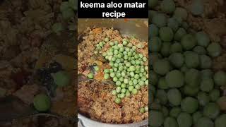 Keema aloo matar recipe MGF Mohammed Farha RJY [upl. by Bebe]