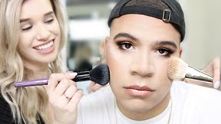 GIRLFRIEND DOES BOYFRIENDS MAKEUP [upl. by Aneez]