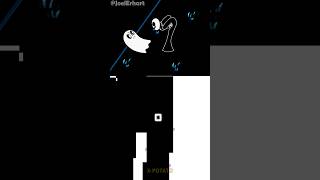 Undertale Animation  Ghost Fight 👻 Xpotato Bouncing Square  JoelErhart [upl. by Aropizt]