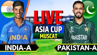 India vs Pakistan T20 Emerging Teams Asia Cup 2024  IND A vs PAK A Live  IND vs PAK T20 PAK Bat [upl. by Kenlay]