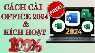 Cách cài chuẩn Word  Excel  PowerPoint  Project 2024 và kích hoạt bản quyền  AnhTuấn Technicians [upl. by Htaras]