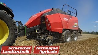 Kuhn «LSB 1270 DX» im Weizenstroh [upl. by Tomasz272]