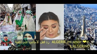 ALGERIE mi amor ❤️ LALGERINO ردة فعل الاجانب على اغنية [upl. by Ailbert680]