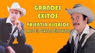 Valentin Elizalde y Lalo El Gallo Elizalde Sus Grandes Exitos  Puros Corridos Mix 2020 [upl. by Einafets672]