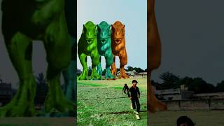 Big dinasaur Jurassic world trex part 740 dinosaus trending jurassicworld vfxshorts dinosour [upl. by Norvin]